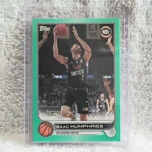 3/$25 Mint 2022 Topps Isaac Humphries Teal L.P. 079/199 NBL Card 44!!